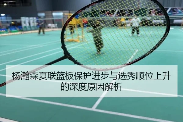 杨瀚森夏联篮板保护进步与选秀顺位上升的深度原因解析
